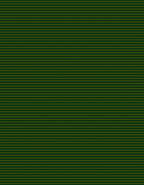 2607- Green and Gold Stripes
